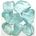 Calle Recycled Chunky Glass Crystal Teal - Medium - 0.5-1 in. - 3 lbs CA2758611